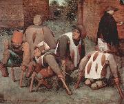 Pieter Bruegel the Elder Die Kruppel oil painting